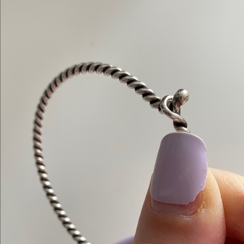 James Avery Silver Twisted Bracelet - image 3